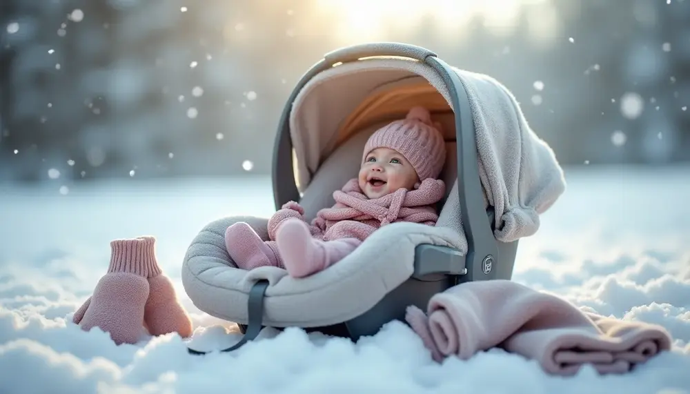 Babyschale Winter: So bleibt dein Baby auch bei Kälte sicher und warm