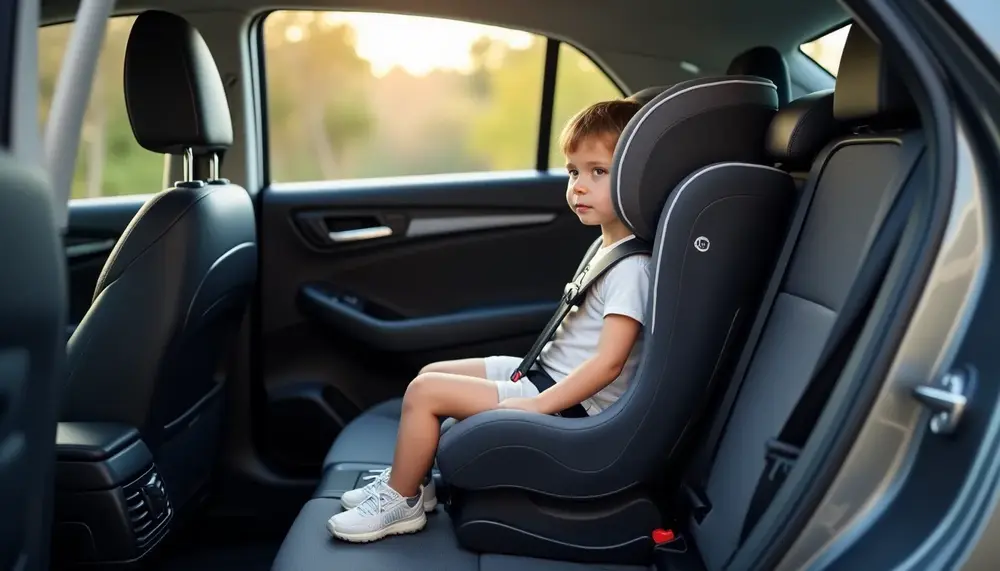 Vorteile eines Kindersitzes rückwärts ohne Isofix